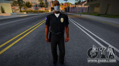 Frank Tenpenny wearing a protective mask