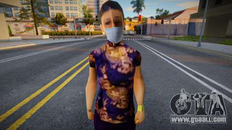 Sofori in a protective mask for GTA San Andreas