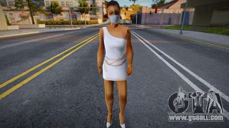 Vwfywai in a protective mask for GTA San Andreas