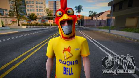 Wmybell in a protective mask for GTA San Andreas