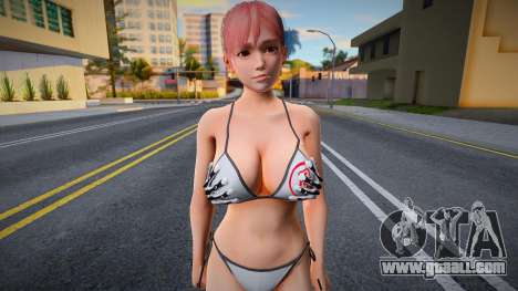 Honoka Sleet Bikini for GTA San Andreas