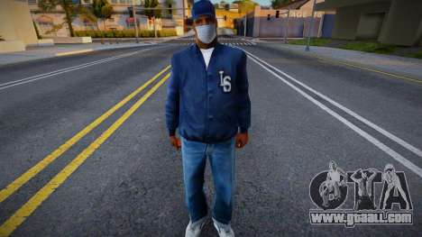 Wbdyg1 in a protective mask for GTA San Andreas