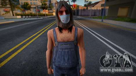 Cwmyhb2 in protective mask for GTA San Andreas