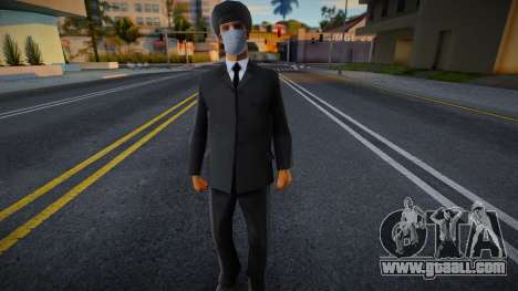 Wmych in protective mask for GTA San Andreas