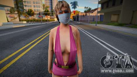 Swfopro in a protective mask for GTA San Andreas