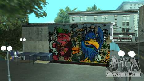 Graffiti Watch dogs 2 for GTA San Andreas