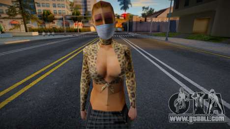 Shfypro in a protective mask for GTA San Andreas