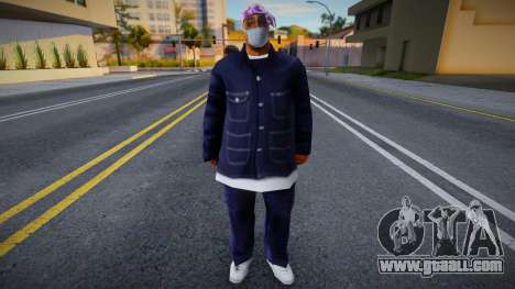 Ballas 2 in a protective mask for GTA San Andreas