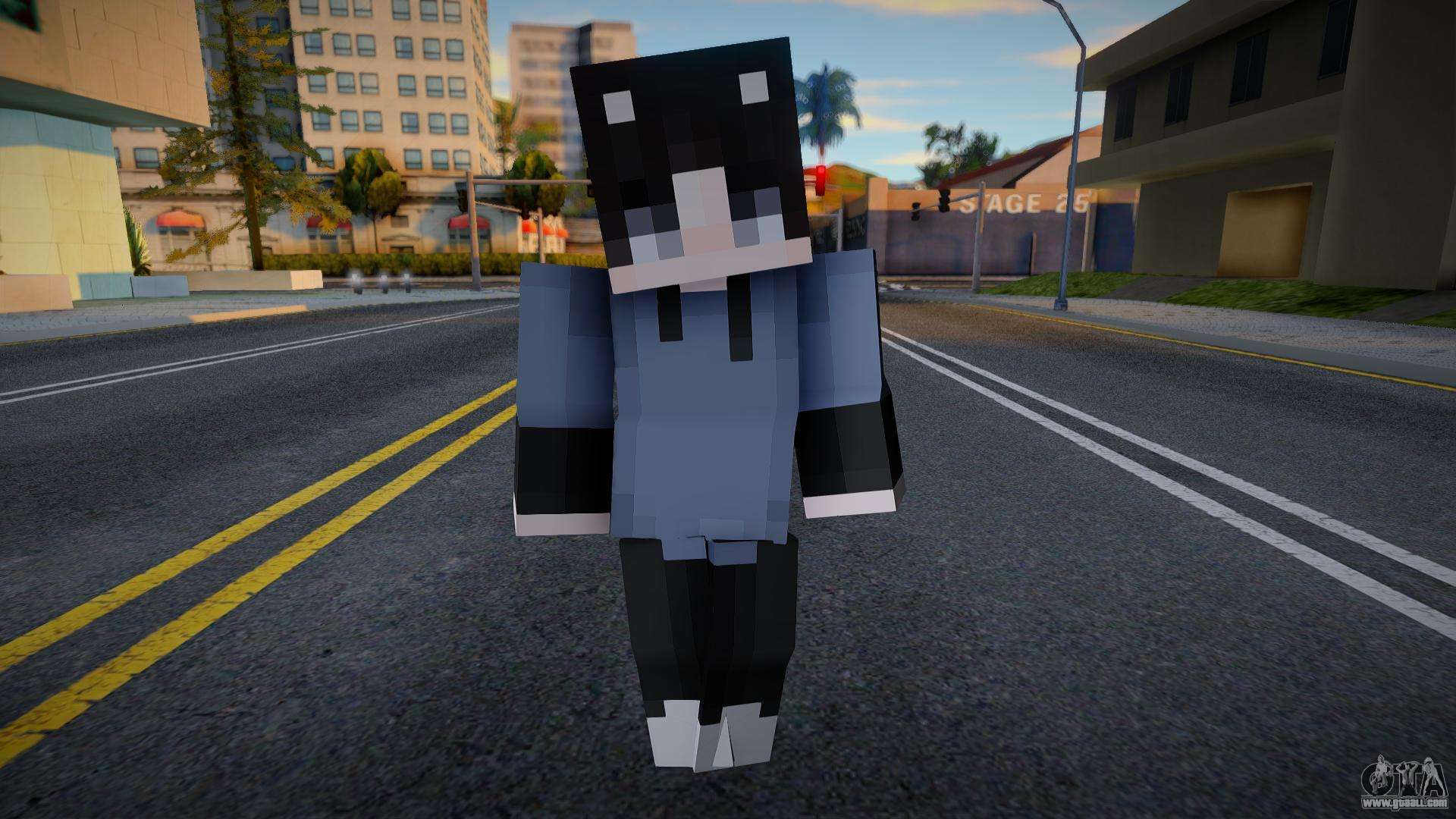 Minecraft Boy Skin 2 para GTA San Andreas