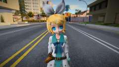 PDFT Kagamine Rin RoF Style for GTA San Andreas