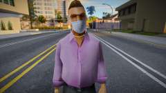 Shmycr in a protective mask for GTA San Andreas