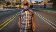 Bmost in a protective mask for GTA San Andreas