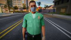 Medic 2 in a protective mask for GTA San Andreas