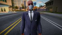 Bmyboun in a protective mask for GTA San Andreas