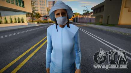 Hfyst in a protective mask for GTA San Andreas