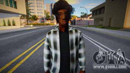 Man in plaid shirt for GTA San Andreas