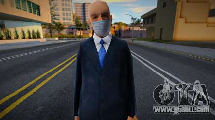 Somobu in a protective mask for GTA San Andreas