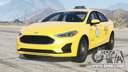 Ford Fusion Hybrid Taxi 2019 for GTA 5