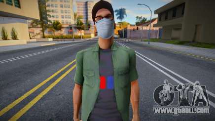 Zero in a protective mask for GTA San Andreas