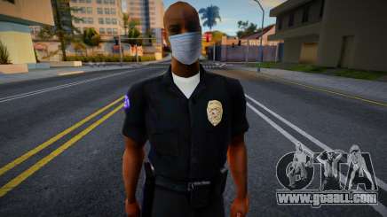 Frank Tenpenny wearing a protective mask for GTA San Andreas