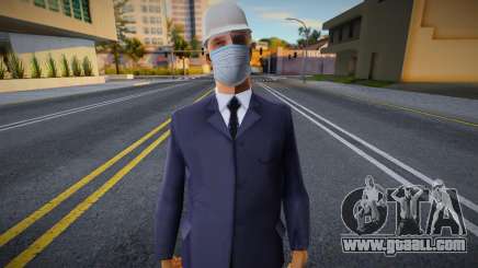 Wmyconb in a protective mask for GTA San Andreas