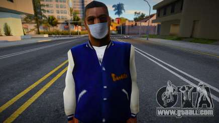 Bmypol1 in a protective mask for GTA San Andreas