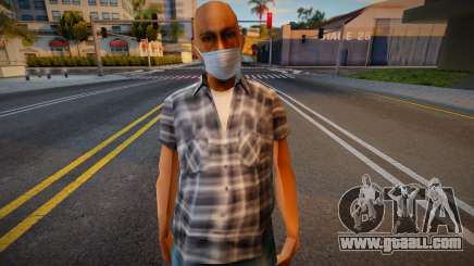 Bmost in a protective mask for GTA San Andreas