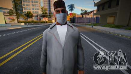 Wmymech in a protective mask for GTA San Andreas