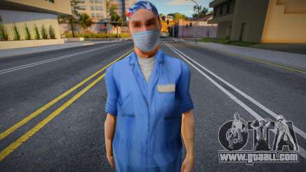 Jethro in a protective mask for GTA San Andreas