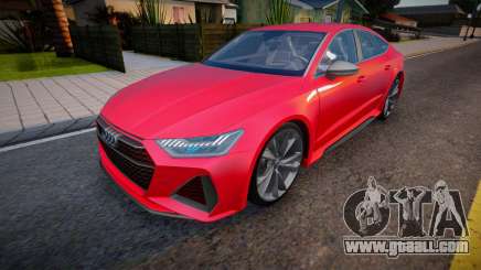 Audi RS 7 for GTA San Andreas