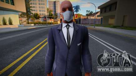 Bmyboun in a protective mask for GTA San Andreas