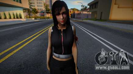 Tifa Lockhart from Final Fantasy 7 v2 for GTA San Andreas