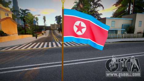 Flag of the DPRK 1 for GTA San Andreas
