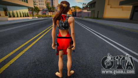 Lara Evening Red Dressa for GTA San Andreas