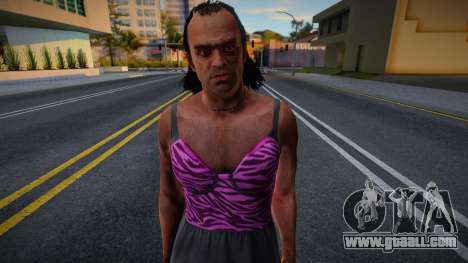 GTA V Trevor Philips In A Dress 1 for GTA San Andreas