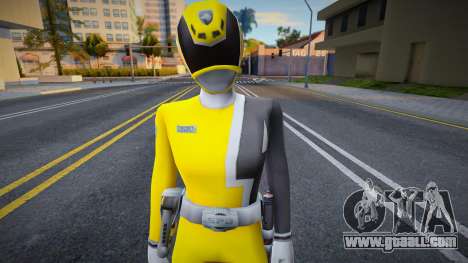 Power Rangers RPM Yellow for GTA San Andreas