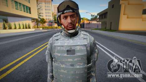 GTA V Online Military Skin for GTA San Andreas