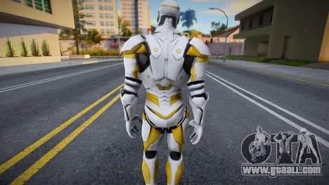 Ironman MK 3 Space GoTG White for GTA San Andreas