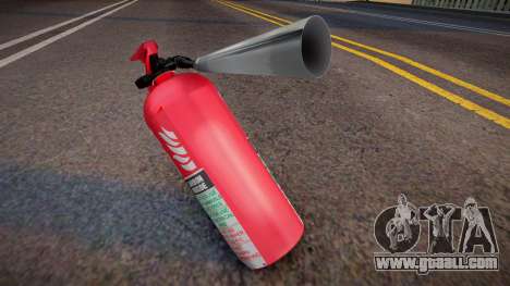 New fire extinguisher 1 for GTA San Andreas