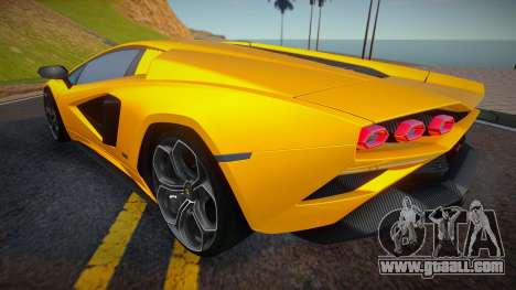 Lamborghini Countach 2022 for GTA San Andreas