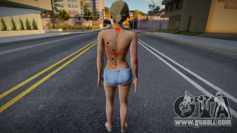 Kara Danvers Tattoo for GTA San Andreas