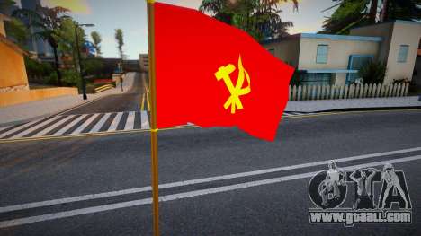 Flag of the DPRK 2 for GTA San Andreas