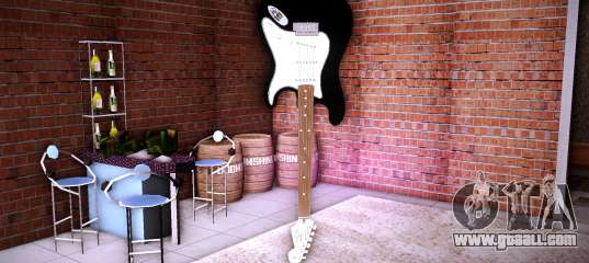Fender Stratocaster Triple 2 for GTA Vice City