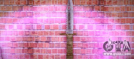 Combat Knife from Resident Evil 2 Remake for GTA Vice City