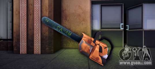 HD Chainsaw for GTA Vice City