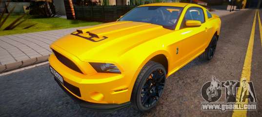 Ford Mustang Shelby GT500 (OwieDrive) for GTA San Andreas