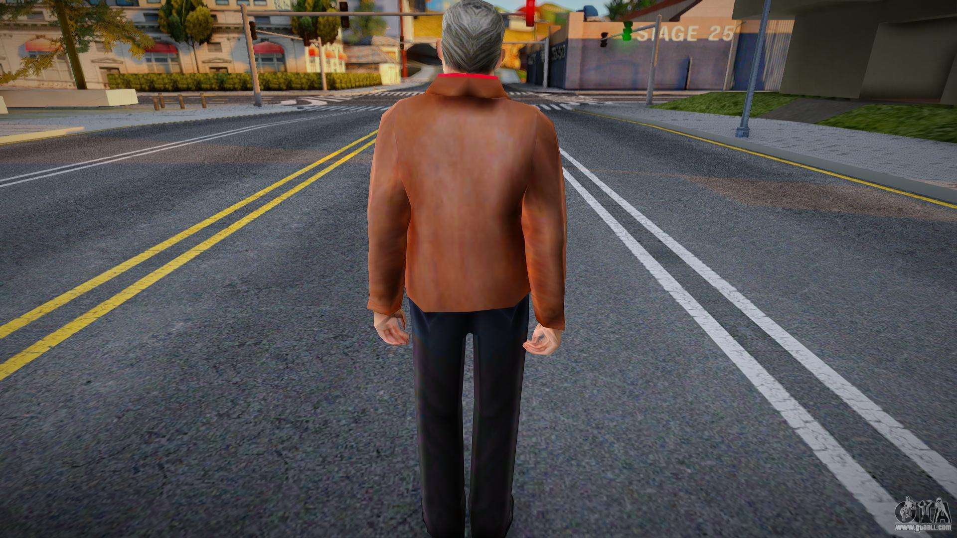 Blue Worker (Slendytubbies 3) for GTA San Andreas