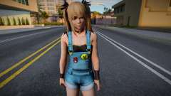 Dead Or Alive 5U - Marie Rose Overalls for GTA San Andreas