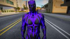 Black Panther Glowing for GTA San Andreas