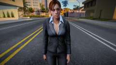 Jill Valentine Business Outfit from RE5 for GTA San Andreas
